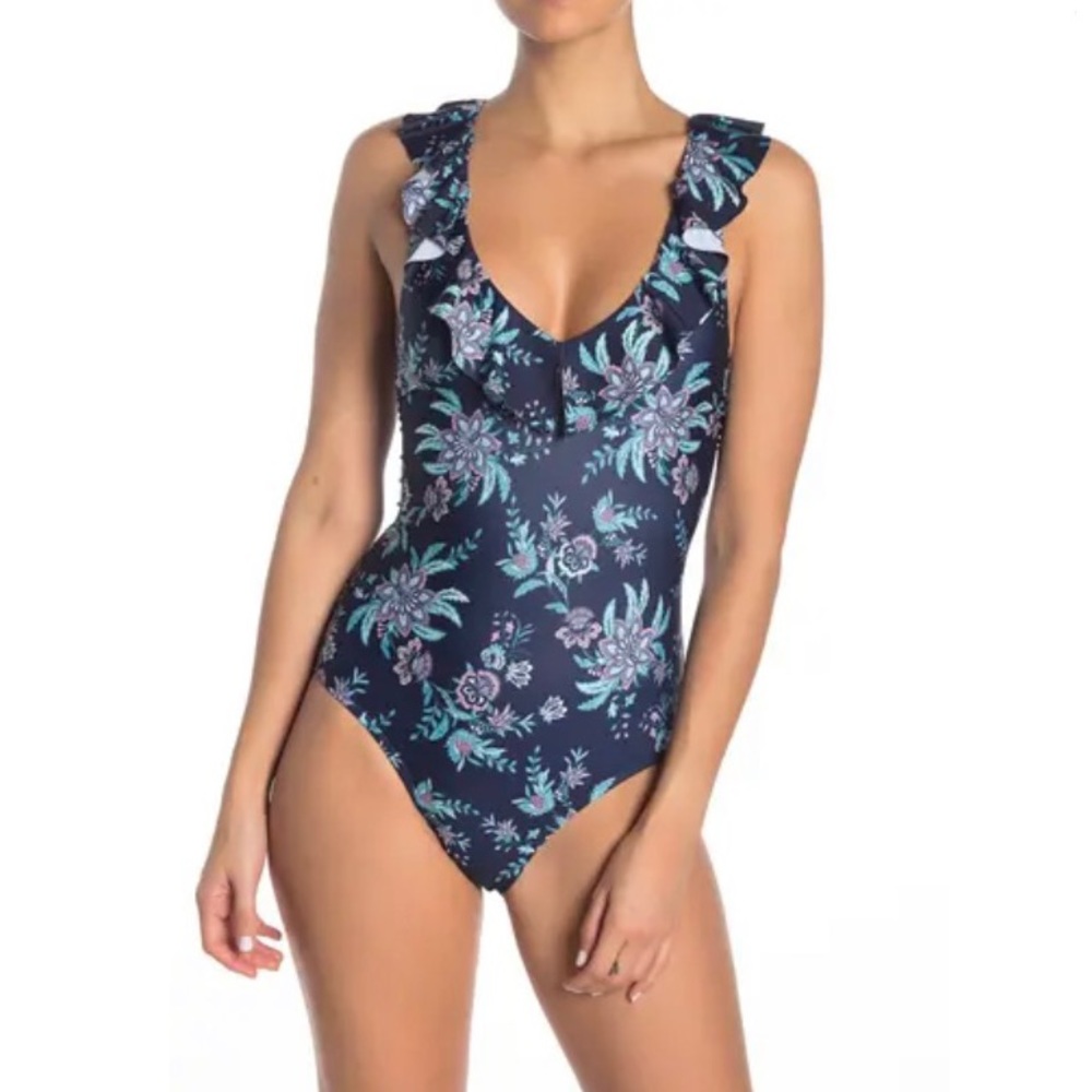 Free Press Dani Floral Fruit Print One-Piece